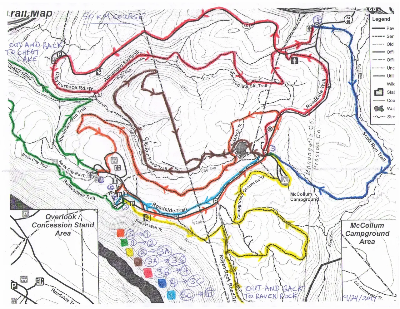 Course map